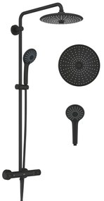 Grohe Vitalio Joy set de dus perete cu termostat da negru 26403KF2