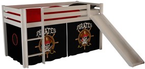 PINO PAT SEMI-INALT + slide și cortină Pirate.