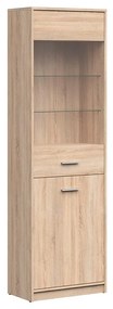 Vitrină Nepo Plus 23 (stejar sonoma) . 1098369