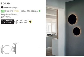 Aplica LED decorativa cu lumina ambientala design modern 45cm BOARD