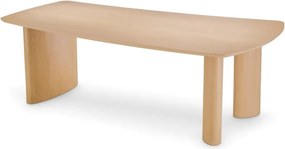 Masa design LUX Bergman L furnir stejar, 300x120cm