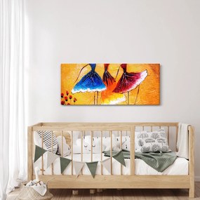 Tablou - Pictură în ulei, balerina (120x50 cm)