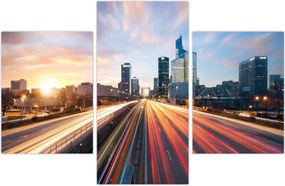 Tablou - Calea marelui oraș (90x60 cm)