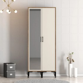 Dulap de haine Kiara RS (Nuc + Crem). 1088543