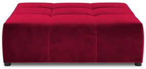 Modul pentru canapea roșu cu tapițerie din catifea Rome Velvet - Cosmopolitan Design
