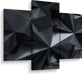 Tablou - Abstracție geometrică (90x60 cm)