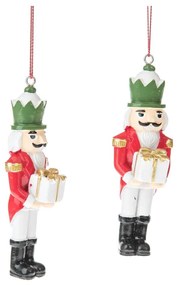 Set 2 figurine de Crăciun Dakls Nutcracker