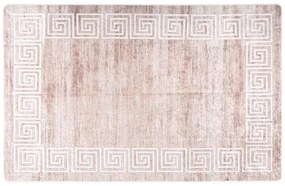 vidaXL Covor lavabil, bej, 160x230 cm, antiderapant