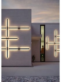 Aplică LED de exterior Redo 90623 REFLEXA LED/20W/230V 3000K IP54 negru