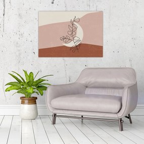Tablou - Boho frunze N⁰2 (70x50 cm)
