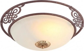 Brilagi - Plafonieră FRESCO 2xE27/40W/230V Ø 43 cm maro
