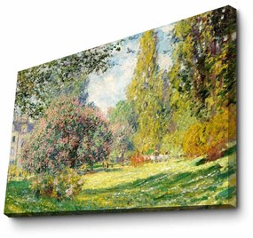 Tablou Canvas Primaverii, Multicolor, 100 x 70 cm