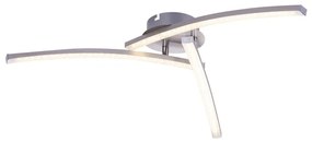 Plafoniera LED moderna design slim TANSY 18W 67098-18 GL