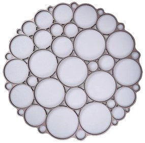Lustra LED aplicata stil modern Andela 50cm maro