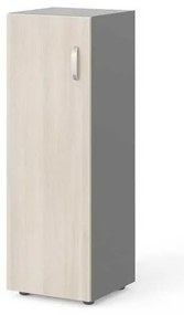 Dulap mediu Manager 39,9 x 42,2 x 119,5 cm, stânga, salcâm deschis / gri