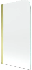 Mexen Felix paravan cadă 1-aripă70 x 140 cm, transparent, Aurie - 890-070-001-50-00