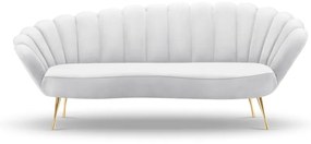 Canapea Kingston 3 locuri catifea L224 cm