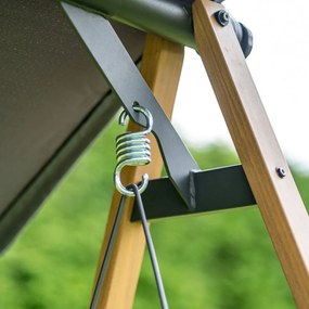 Balansoar de terasa Herning gri/maro L232 cm