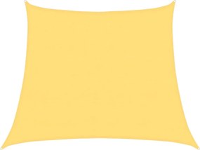 vidaXL Pânză parasolar, bej, 3/4x3 m, HDPE, 160 g/m²