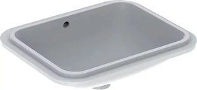 Lavoar sub blat Geberit Variform 53 cm fara orificiu baterie cu orificiu preaplin