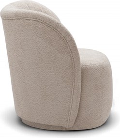 Fotoliu relaxare Soya - boucle bej Catch Me 02