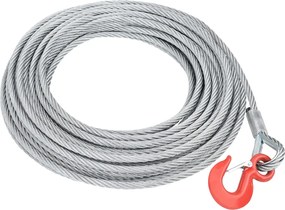vidaXL Cablu din frânghie de sârmă 1600 kg 20 m