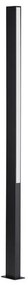 Stalp negru de exterior LED IP65 Stor H-150cm
