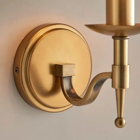 Endon 63653 - Lampă de perete STANFORD 1xE14/40W/230V alamă/bej