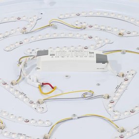 Brilagi - Corp de iluminat dimmabil WOODROUND LED/40W/230V 3000-6000K Ø 60 cm + telecomandă