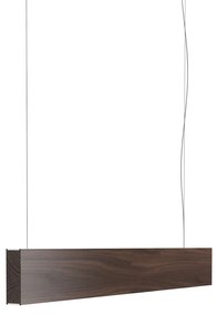 Lampă suspendată LED120, mai multe variante - TUNTO Model: Lumină naturală, directă și indirectă de 700 mm nuc