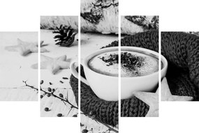 Tablou - Cappuccino de iarnă (150x105 cm)