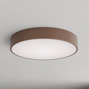 Brilagi - Plafonieră pentru baie cu senzor CLARE, 4x soclu E27 (max. 24 W), 230 V, diametru 50 cm, maro, IP54