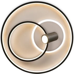 Brilagi - Plafonier LED dimabil UNITY LED/60W/230V + 1xGU10/3W alb/negru +cu telecomandă