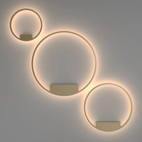 Plafoniera LED design modern Rim alama 60cm, 3000K