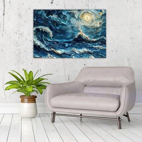 Tablou - Pictura cerului și a mării (90x60 cm)