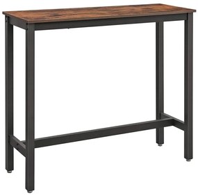 Măsuță de bar BARTIS, maro/negru