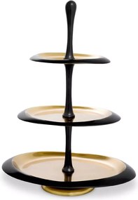 Suport prajituri, Trei platouri etajate design LUX Gitano L