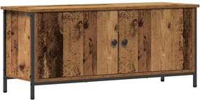 vidaXL Cabinet TV Lemn Vechi 100 x 35 x 45 cm Lemn compozit