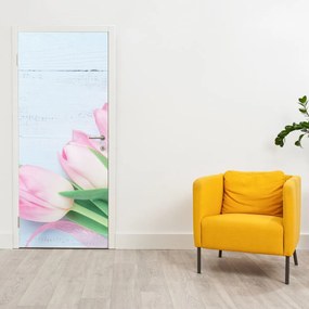 Fototapet pentru ușă - Buchet de flori (95x205cm)