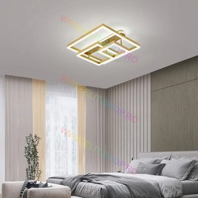 Lustra LED Cu Telecomanda, Elit's Esn1702-GB, 214W