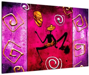 Tablou picturii istorice pe perete (90x60 cm)