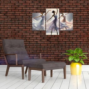 Tablou - Trei balerine (90x60 cm)