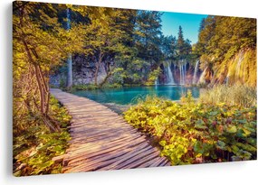 Tablou - Lacurile Plitvice, Croația (90x60 cm)