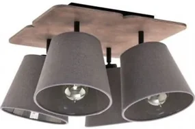 Plafoniera rustica 4 becuri E27 Awinion 9716 Nowodvorki