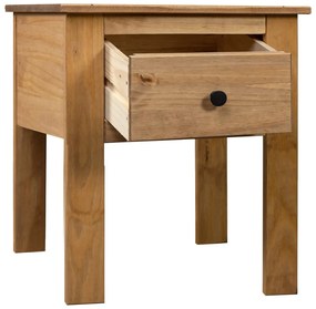 282691 vidaXL Noptieră, 46 x 40 x 57 cm, lemn de pin, gama Panama