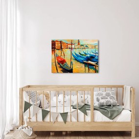 Tablou - Port în Veneția (70x50 cm)