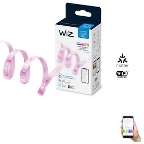 Bandă LED RGBW dimabilă 1m LED/11W/12V 2700-6500K Wi-Fi WiZ