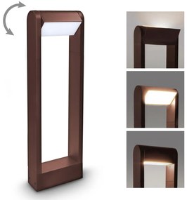Brilagi - Lampă LED de exterior CROTONE LED/7W/230V maro IP54 50 cm