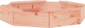 vidaXL Cutie de nisip cu scaune octogonale, lemn masiv douglas
