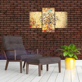 Tablou - Copacul vieții mozaic (90x60 cm)